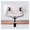 17-32" Dual Monitor Holder Mount Mechanical Spring Arm Aluminum Monitor Support Loading 10kgs Each Arm (Color : Dual arm Silver Grey) view 1