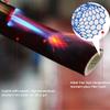 Fiberglass Heat Shield Sleeve, Fiberglass Sleeve Heat Shield Fireproof Silicone Rubber Coated Braided Fiberglass Fireproof Sleeve for Hose Lines, Electrical Wiring Various Specifications Red,120mm ( S view 3