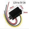 12V to 9V 5V 3A 18W Car Power Converter DC DC Step Down Converter Waterproof Power Supply Module for Car LED Display (Color : 12V to 5V 3A, Size : 12V) view 2