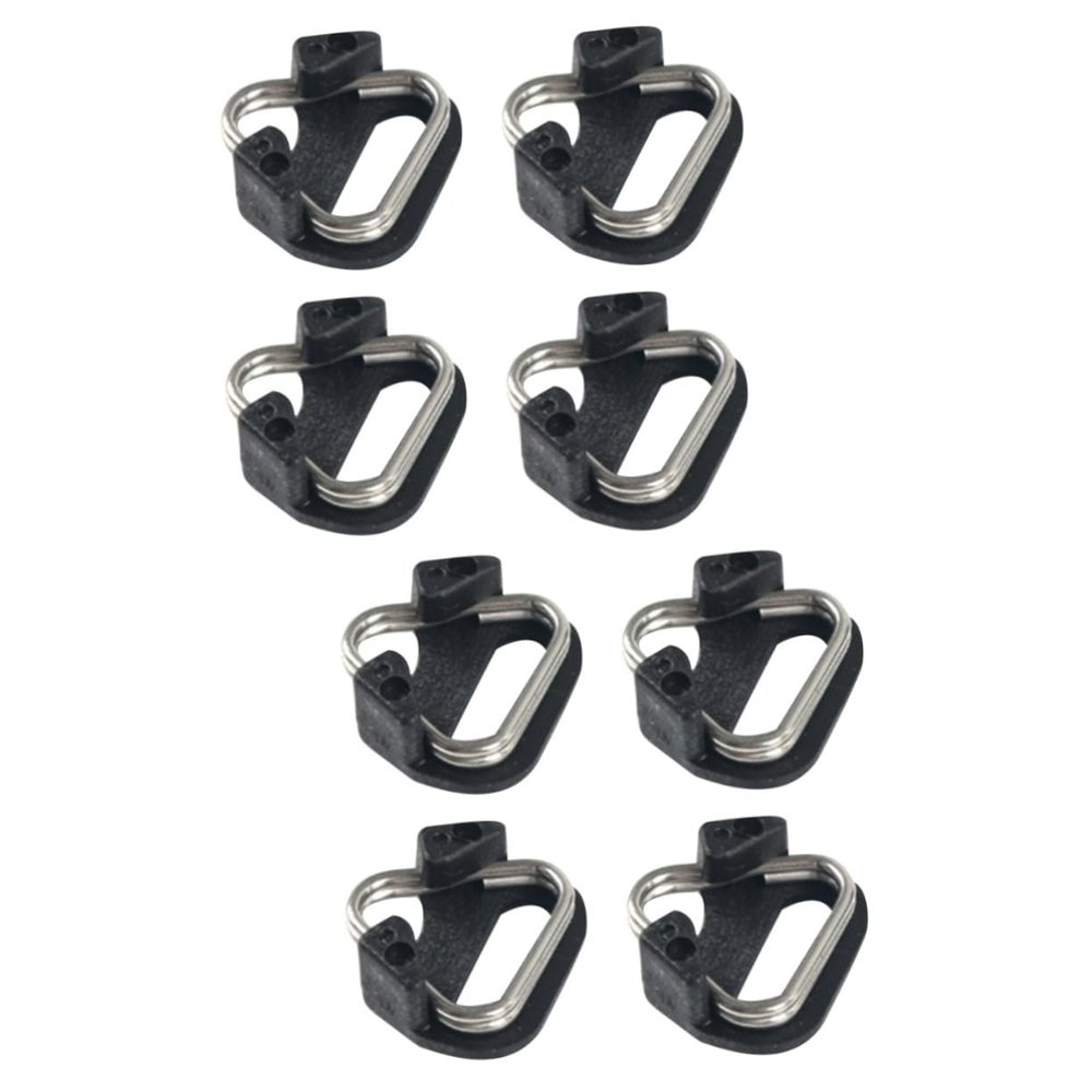 Gadpiparty 8pcs Practical Camera Strap Buckle for Ring Camera Holder Lanyard Clasp