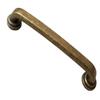 3.75" 5" C-C Cabinet Pull Handle Knob Drawer Pull Antique Bronze Pewter Black Knob Handle Dresser Pulls Kitchen Handles Hardware 96 128 mm Centers /C-C:3.75" , Black) ( Color : Antique Bronze , Size : view 1