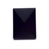 FJYDM Square Knob Drawer Knob Pull Ring Drawer Pull Dresser Pull Handles Gold Brushed Bronze Black Nickel Chrome Cabinet Hardware, Matte Black (Color : Matte Black, Size : L/W:1.2" (31 mm)) view 2