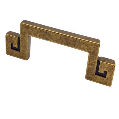 2-1/2 Inch C-C Vintage Look Drawer Pull Antique Gold Brass Dresser Handle Vanity Pull Cabinet Handle Dresser Pulls Kitchen Door Handles Hardware /C-C:2.5" ) ( Size : L:3.9" (100 mm)/C-C:2.5" (64 mm) )