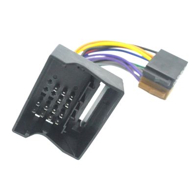 ImBros Car Stereo ISO Rad1o Wiring Harness Headunit Connector Loom Wiring Wire Cable Adapter