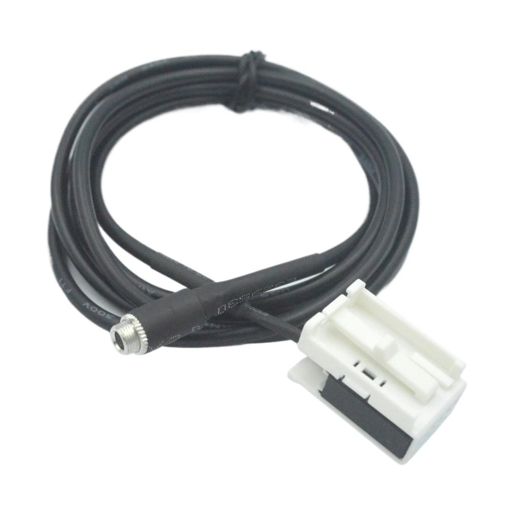 ImBros Car AUX Cable 3.5mm A-dio Adapter Mp3 Input Rad1o Cable Fit Compatible 307 308 407 408 507 C2 C5 RD4