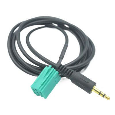 ImBros Car Aux Cable M1ni ISO 6Pin Male Jack Input Fit Compatible R Master Rad1o Connector with a Pair Removal Tools Keys Suit