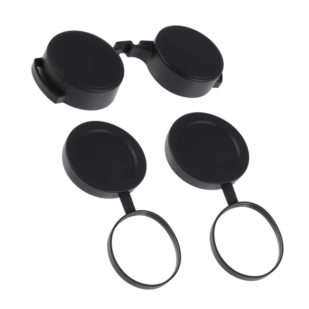 UPKOCH 12pcs Lens Cap Covers for Binoculars and Monoculars Easy to Install Rubber Telescope Accessories Protects Eyepiece and Objective Lenses Optics