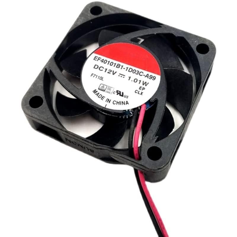 Beautyrankle Fan for EF40101B1-1Q08C-S99 Fan 12V 1.01W 4CM DC Cooling Fan