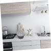 jojofuny 2pcs Wall-Mounted Bracket Rack for Holder Installation Design Space-Saving Wall Shelf for view 4
