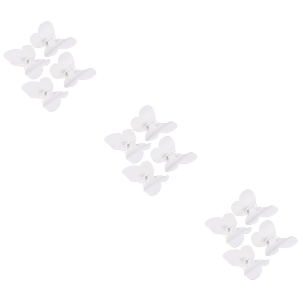 Gadpiparty 12pcs Butterfly-Shaped Stick Cord Organizer for Kitchen Appliances Cable Management Under Desk