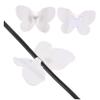 Gadpiparty 12pcs Butterfly-Shaped Stick Cord Organizer for Kitchen Appliances Cable Management Under Desk view 4