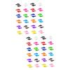 Hemoton 48pairs Ergonomic Glasses Straps Slip Glasses Holder Silicone Nose Gripps Compact Leg Straps for Women Secure Eyeglass Ear Pads for Sports view 1