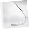 Hemoton 2pcs USB Metal Led Night Flexible Gooseneck Design for Eye for Desk Laptop and Bedside Use Silver view 2