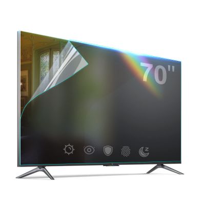 Anti Glare Film for TV 70 Inch ,Anti Glare and Blue Light Filter,70 Inch Indoor Outdoor TV Glare Shield,Anti Glare Screen 70 Inch,TV Glare Stopper Anti Glare TV Screen Protector (70 Inch custom size)