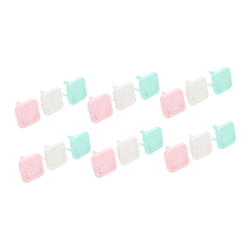 jojofuny 54pcs Socket Protective Covers for Outlets Safety Sleeves Insulation Jack Covers Prevent Electric Shock and Easy to Install Fits Standard Outlets Multi
