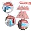ifundom 6pcs Sliding Door Lock Window Locks for Boy Girl Safety and Easy to Use for Sliding Glass Doors Cabinets view 3