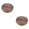 STOBOK 2pcs Natural Jute Webbing Twine Wide Rope for Wedding Decorations Crafting and Embellishments Versatile Twine for Home Decor Projects and More view 1