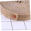 STOBOK 2pcs Natural Jute Webbing Twine Wide Rope for Wedding Decorations Crafting and Embellishments Versatile Twine for Home Decor Projects and More view 3