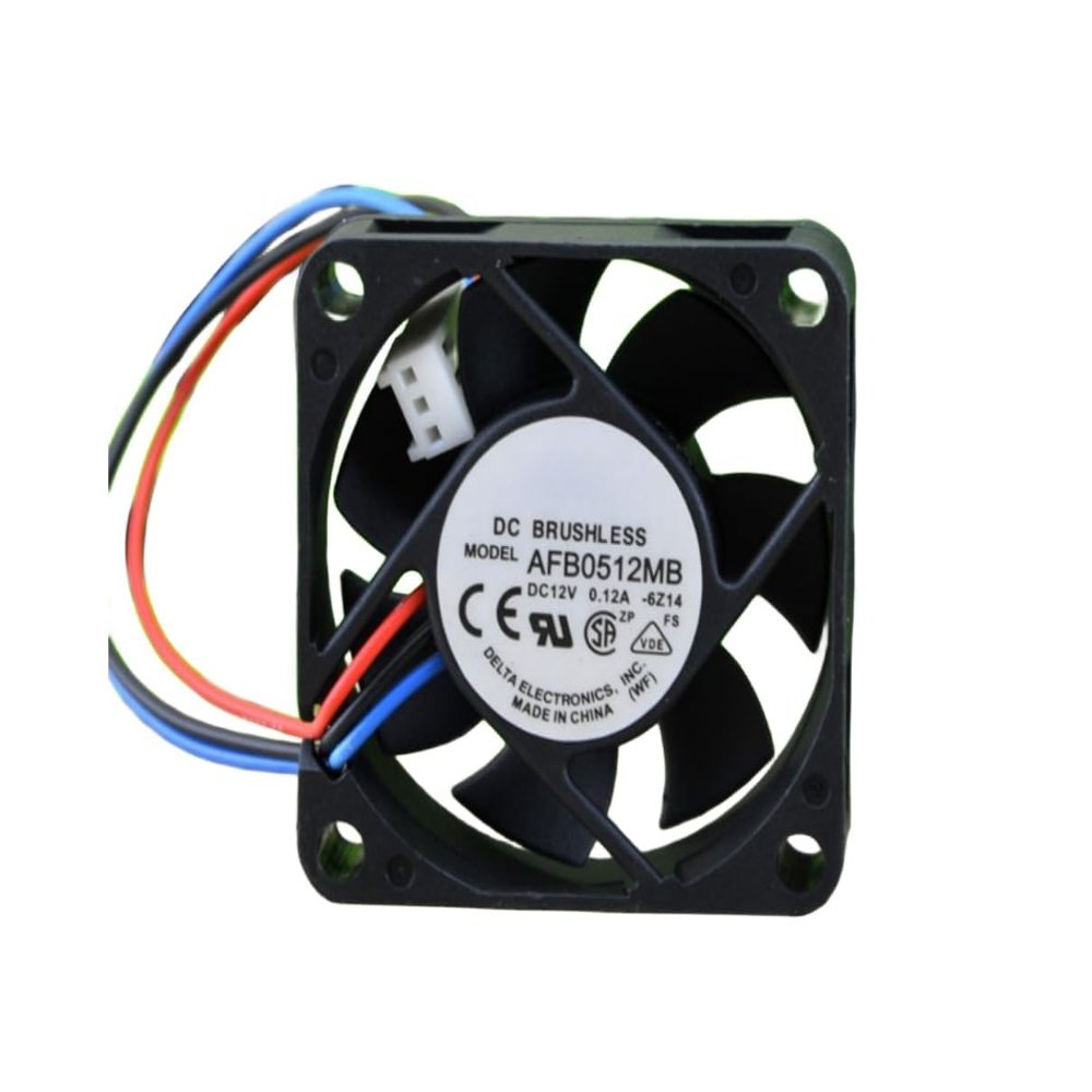 Beautyrankle AFB0512MB 12V 0.12A 5015 Cooling Fan 50X50X15MM 3-Wire
