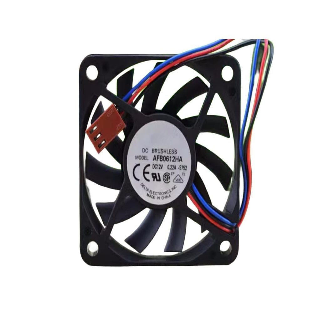 AFB0612HA 12V 0.22A 6010 Cooling Fan 60X60X10MM 3-Wire