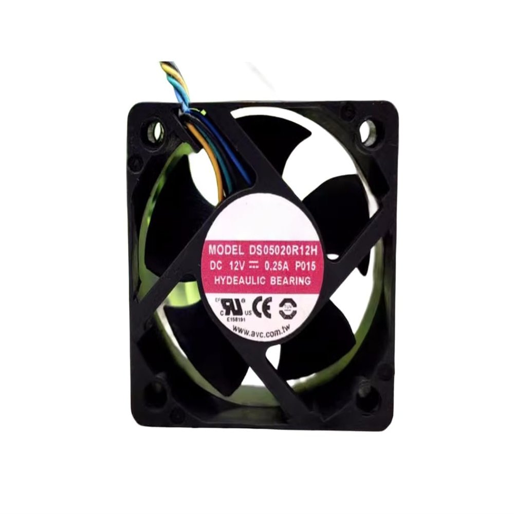 DS05020R12H 12V 0.25A 5020 Cooling Fan 50X50X20MM 4-Wire