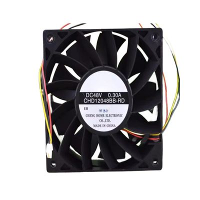 CHD12048BB-RD 48V 0.30A 12038 Cooling Fan 120X120X38MM 3-Wire