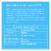 CObyda for 65" LCD TV 65PUS7600/12 65PUS7600/60 65PUS7600 65PUS9109/12 TPUE-650SM0-R4 TPUE-650SMO-R4 TPT650LS-FJ01 view 2
