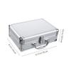 ARTIBETTER Small Briefcase Aluminum Alloy Case Money Briefcase for Men Design Easy Transport view 2