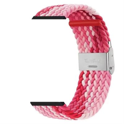 AEMALL Braided Nylon Watch Bands With Elastic Buckle For Garmin Fenix 7 7X 6 6X Pro 5X 5 3HR 945 S60 S62 QuickFit Release Strap Nylon Straps (Color : E, Size : For Fenix 6)