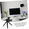 MERRYHAPY Tripod Phone Mount Cell Phone Stand Holder Mini Projector Tripod Tablet Stand Universal Phone Bracket view 3