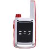 Motorola Solutions Talkabout Portable Red Cross FRS T478 Two Way Radio 2 Pack Walkie Talkies White/Red 22 Channels 4 PTT Earpieces Dual Chargers Emergency Preparedness view 2