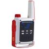 Motorola Solutions Talkabout Portable Red Cross FRS T478 Two Way Radio 2 Pack Walkie Talkies White/Red 22 Channels 4 PTT Earpieces Dual Chargers Emergency Preparedness view 3
