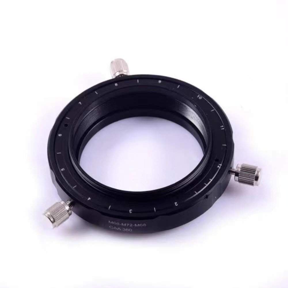 AMNOUR M42/M48/M54/M68 CAA 360  Rotator Camera Angle Adjuster (Color : M68)