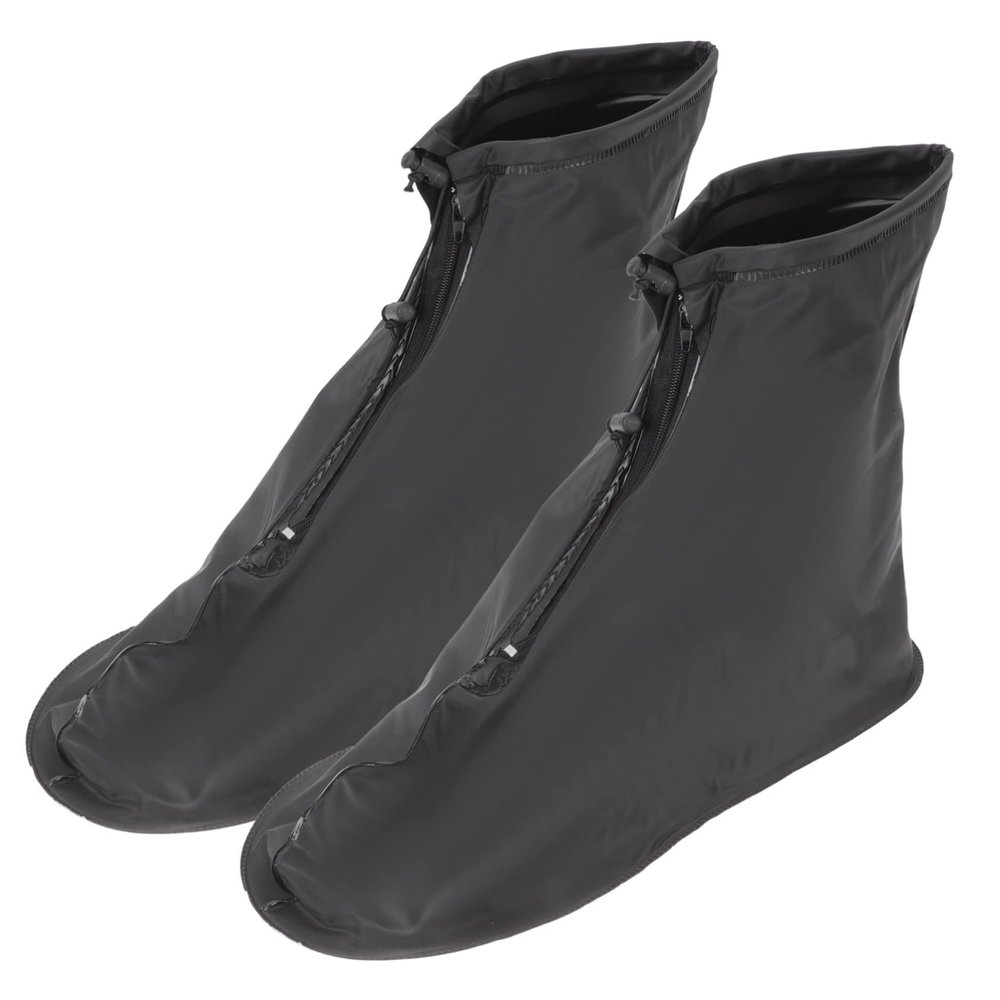 GANAZONO 1pair Windproof Overshoes Portable Boot Insulators Freeze Shoe Covers for Outdoor Activities Unisex XL Easy to Fold