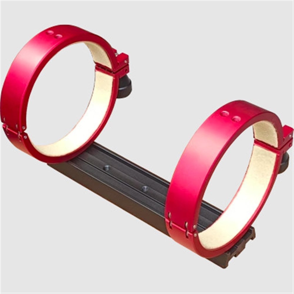 AMNOUR Metal Pipe clamp Astronomical Telescope Mirror Metal Pipe clamp 63-230 mm (Color : 106mm)