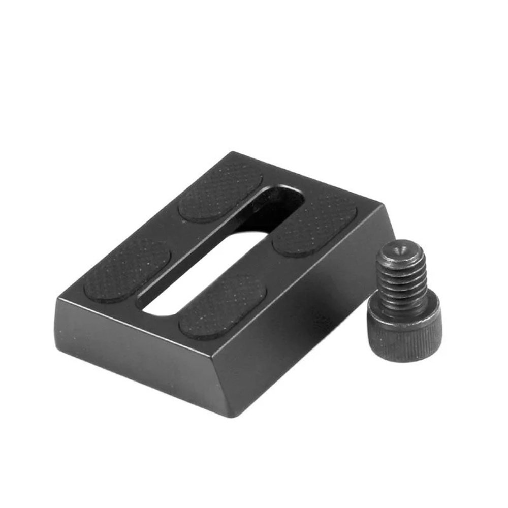 AMNOUR Dovetail Plate with Non-Slip,Quick Release Plate 5.5cm (Black)