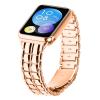 AsohsEN Metal bands Compatible with Xiaomi Mi Band 8 Pro Band Women Men,Adjustable Metal Strap Replacement Wristband Compatible with Xiaomi Mi Band 8 Pro bands, for women men (Rose Gold) view 1