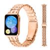 AsohsEN Metal bands Compatible with Xiaomi Mi Band 8 Pro Band Women Men,Adjustable Metal Strap Replacement Wristband Compatible with Xiaomi Mi Band 8 Pro bands, for women men (Rose Gold) view 2