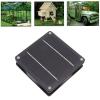 Solar Powered Exhaust Fan, 5w Solar Panel Powered Fan, Energy Saving Monocrystalline Solar Panel Fan Mini Ventilator for Chicken, Ventilation Fans view 4