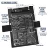 EntireFlight - Pilot Kneeboard, VFR Flight Pad 3 Pack, IFR Flight Pad 3 Pack Aviation Gear, Premium Aviation Bag and Kneeboard Accessories for PilotsBundle, view 3