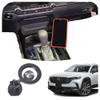 Stick on Phone Mount Holder Compatible with 2017+ Mazda CX30 CX3 CX50 CX5 CX50 Dashboard Center Console | Compatible with Magsafe and Android, Wireless Charging, Magnetic view 1