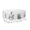 Box Filter Box Telescope Filter Case Aluminum Alloy Case Aluminum Case Hard Eyepieces Filter Storage Hard Storage Case with Foam Small Aluminum Carry Case Telescope Filter Holder view 2