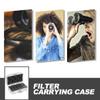 Box Filter Box Telescope Filter Case Aluminum Alloy Case Aluminum Case Hard Eyepieces Filter Storage Hard Storage Case with Foam Small Aluminum Carry Case Telescope Filter Holder view 3