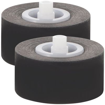 2pcs Cassette Deck Pinch Roller Recorder Pinch Roller Pinch Roller for Repair Pinch Roller for Recorder Audio Parts Pinch Roller for Radio Tape Magnetic Tape Stereo Plastic Bearing