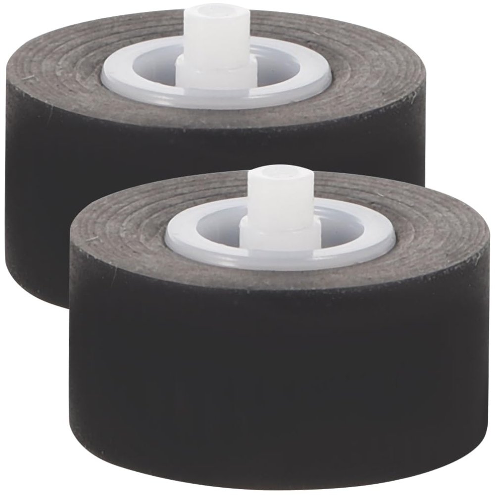 2pcs Cassette Deck Pinch Roller Recorder Pinch Roller Pinch Roller for Repair Pinch Roller for Recorder Audio Parts Pinch Roller for Radio Tape Magnetic Tape Stereo Plastic Bearing