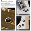 2pcs Cassette Deck Pinch Roller Recorder Pinch Roller Pinch Roller for Repair Pinch Roller for Recorder Audio Parts Pinch Roller for Radio Tape Magnetic Tape Stereo Plastic Bearing view 2