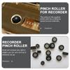 2pcs Cassette Deck Pinch Roller Recorder Pinch Roller Pinch Roller for Repair Pinch Roller for Recorder Audio Parts Pinch Roller for Radio Tape Magnetic Tape Stereo Plastic Bearing view 4