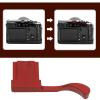 Be In Your Mind Metal Hot Shoe Thumb Up Rest Hand Grip Compatible with Fujifilm FinePix X-E4 X100F X100V XPro2 XPro3 DSLR Camera Hand Grip Aluminum Alloy Red view 4
