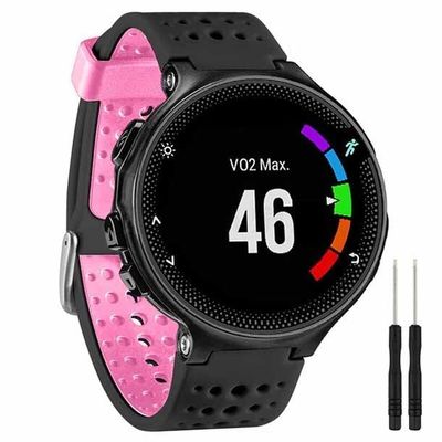 KAVJU 13 colors Strap For Garmin Forerunner 235 watch Band For Garmin Forerunner 220/230/235/620/630/735XT/235Lite Accessory belt (Color : C)