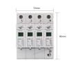385V 20KA~40KA 4 P 4 Pole SPD House Surge Protector Protective Low-Voltage Arrester Device HYS4-C/4 50hz/60hz Protection view 2